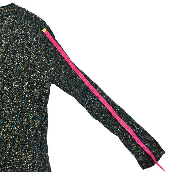 Sigrid Olsen Womens VTG Y2K Heavy Knit Cottage Cardigan Tank Twinset Sz SP - Picture 15 of 16